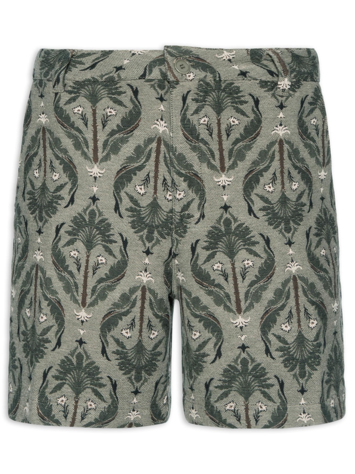 Bermuda Masculina Flow Jacquard Imperial - Verde