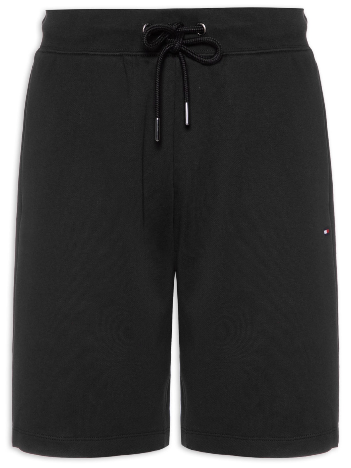 Bermuda Masculina Global Stripe em Moletom – Preto