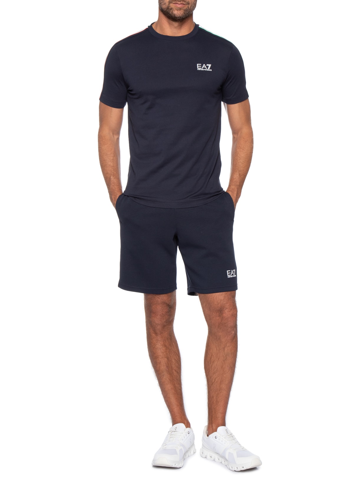 Bermuda Masculina Italian Spirit – Azul Ea7 Emporio Armani