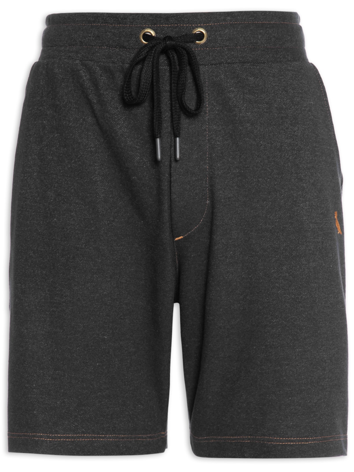 Bermuda Masculina Jazz Denim - Preto