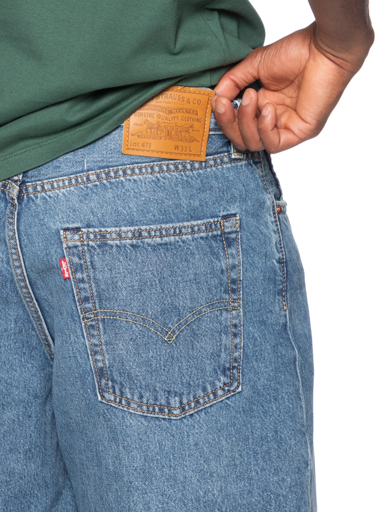 Bermuda Masculina Jeans 478 Baggy 12