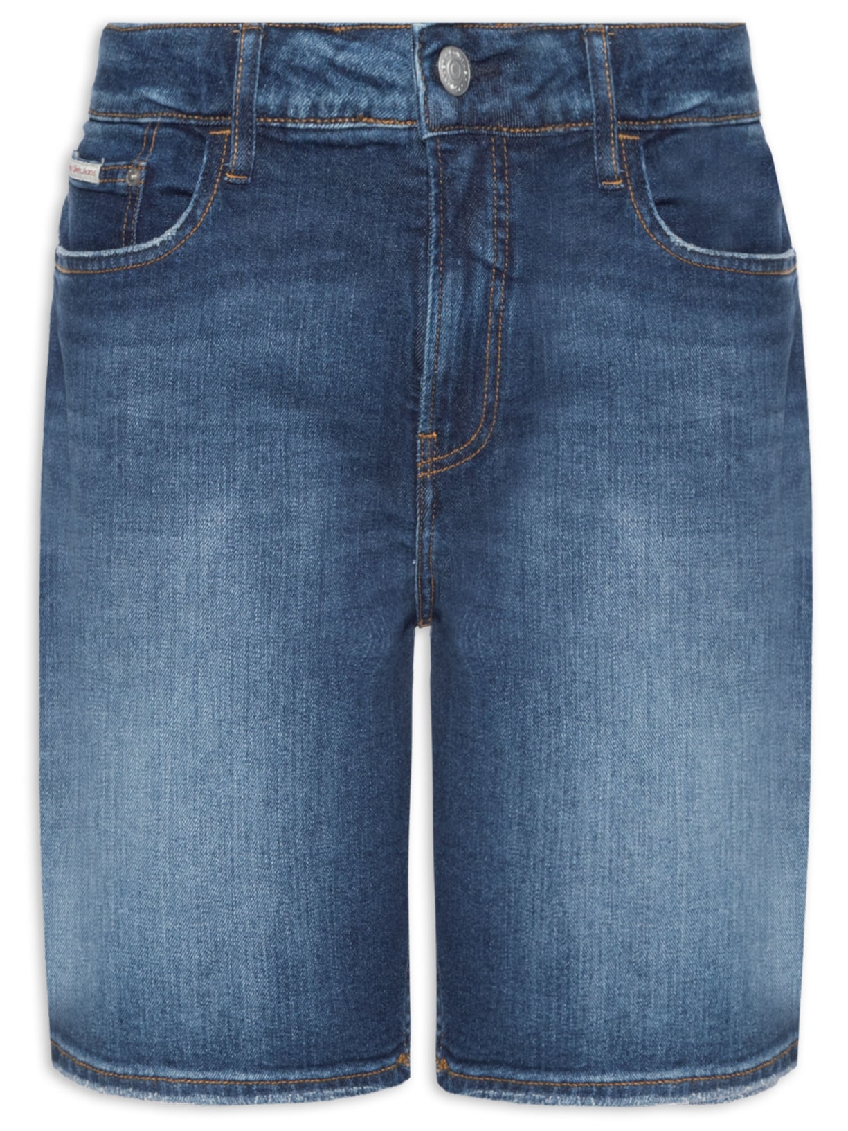 Bermuda Masculina Jeans 5 Pockets - Azul