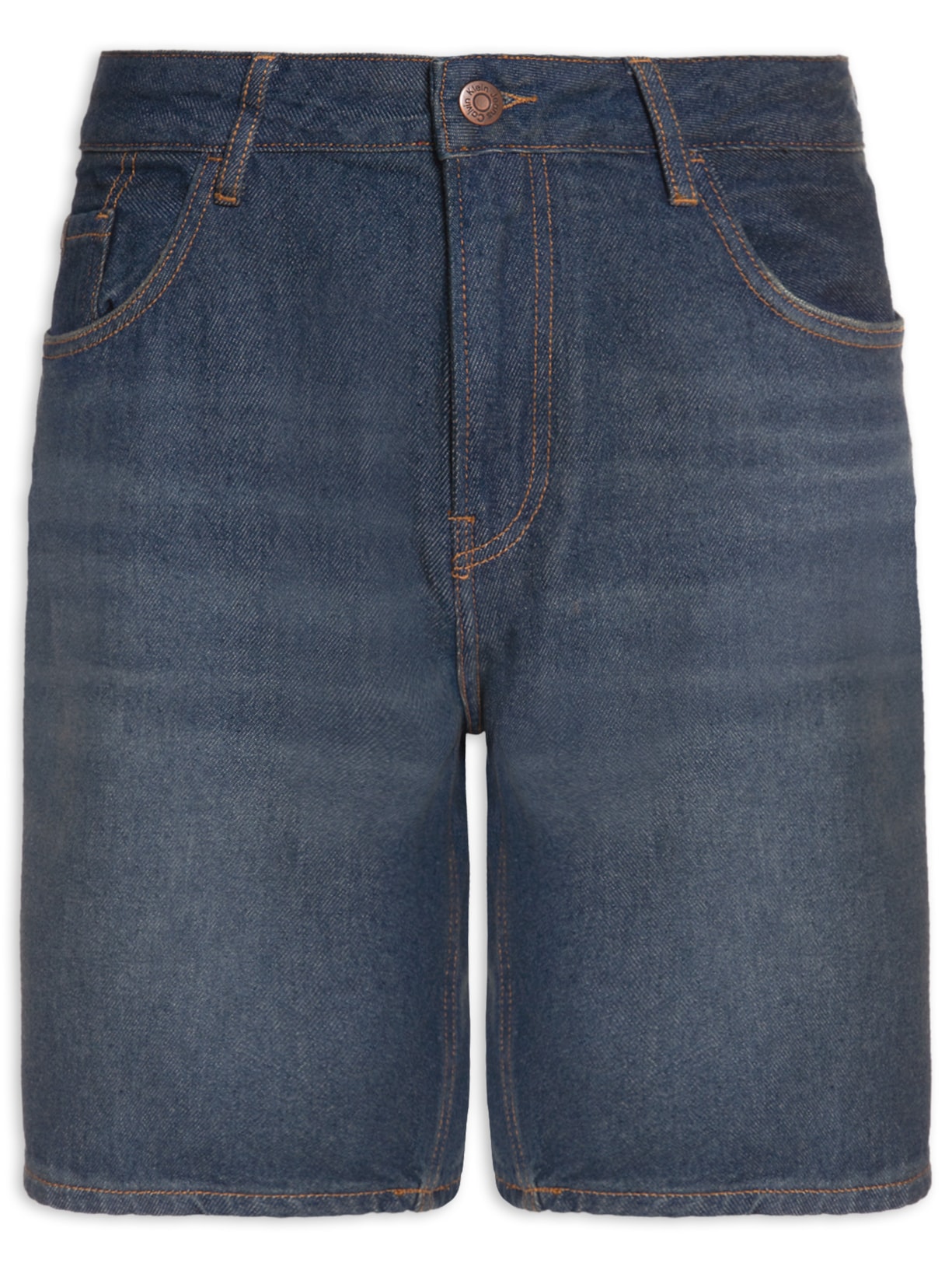 Bermuda Masculina Jeans 5 Pockets Recyckle - Azul