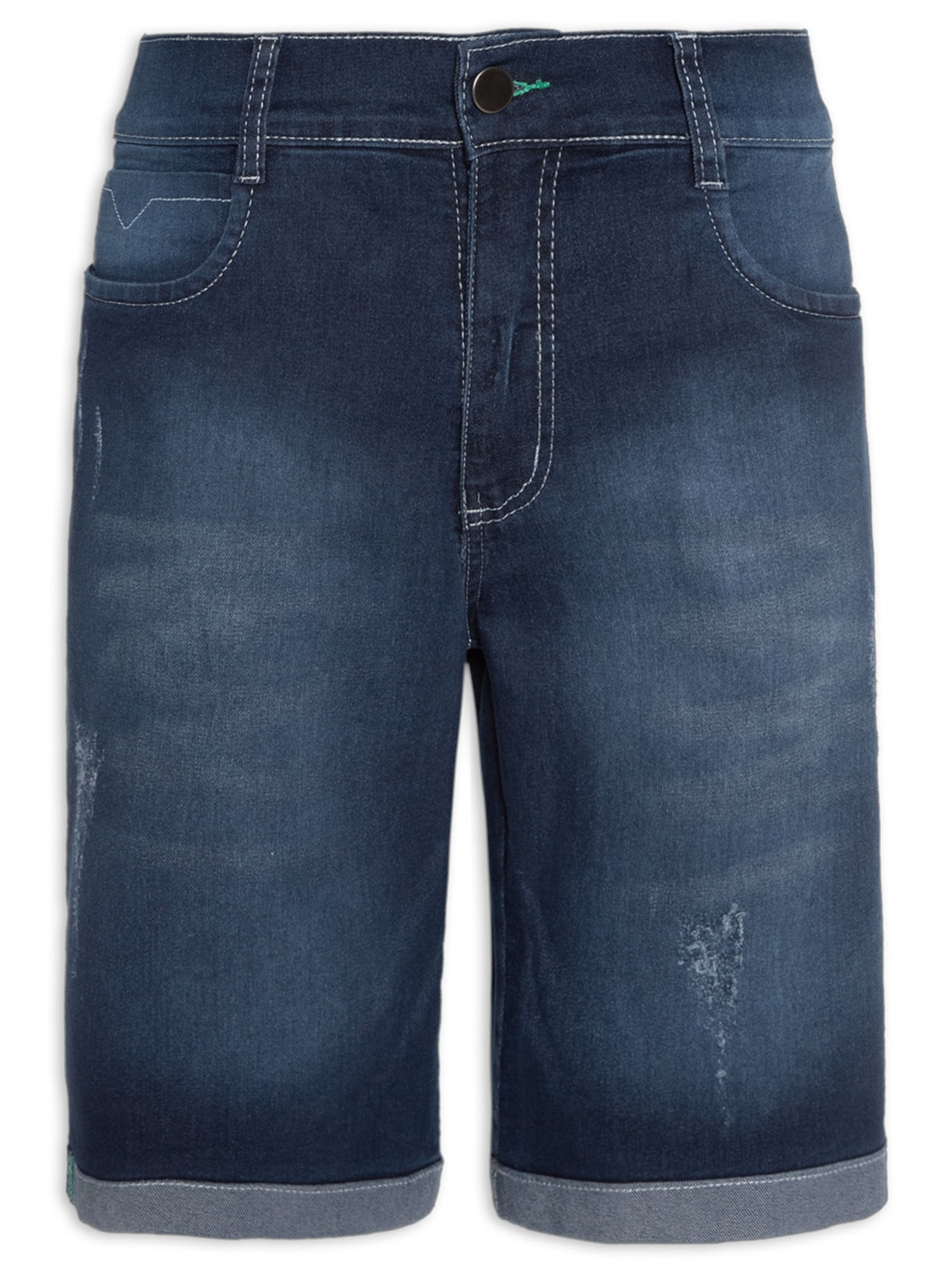 Bermuda Masculina Jeans - Azul