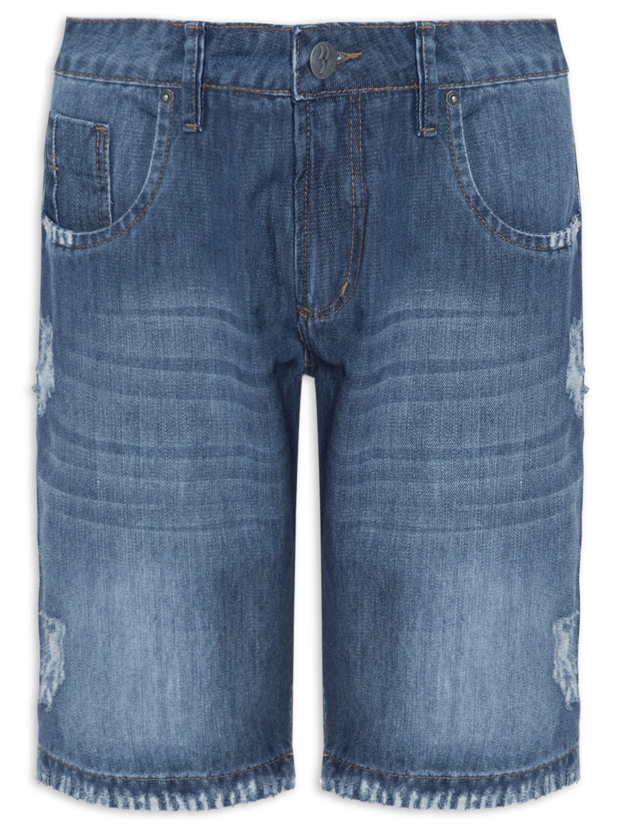 Bermuda Masculina Jeans - Azul