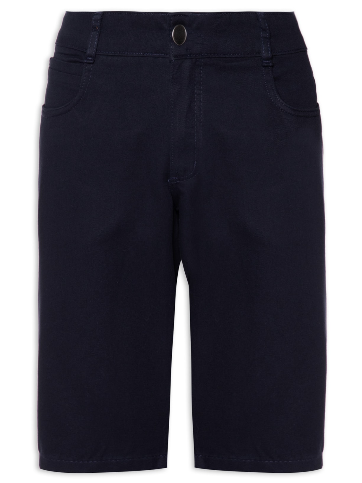 Bermuda Masculina Jeans - Azul Marinho