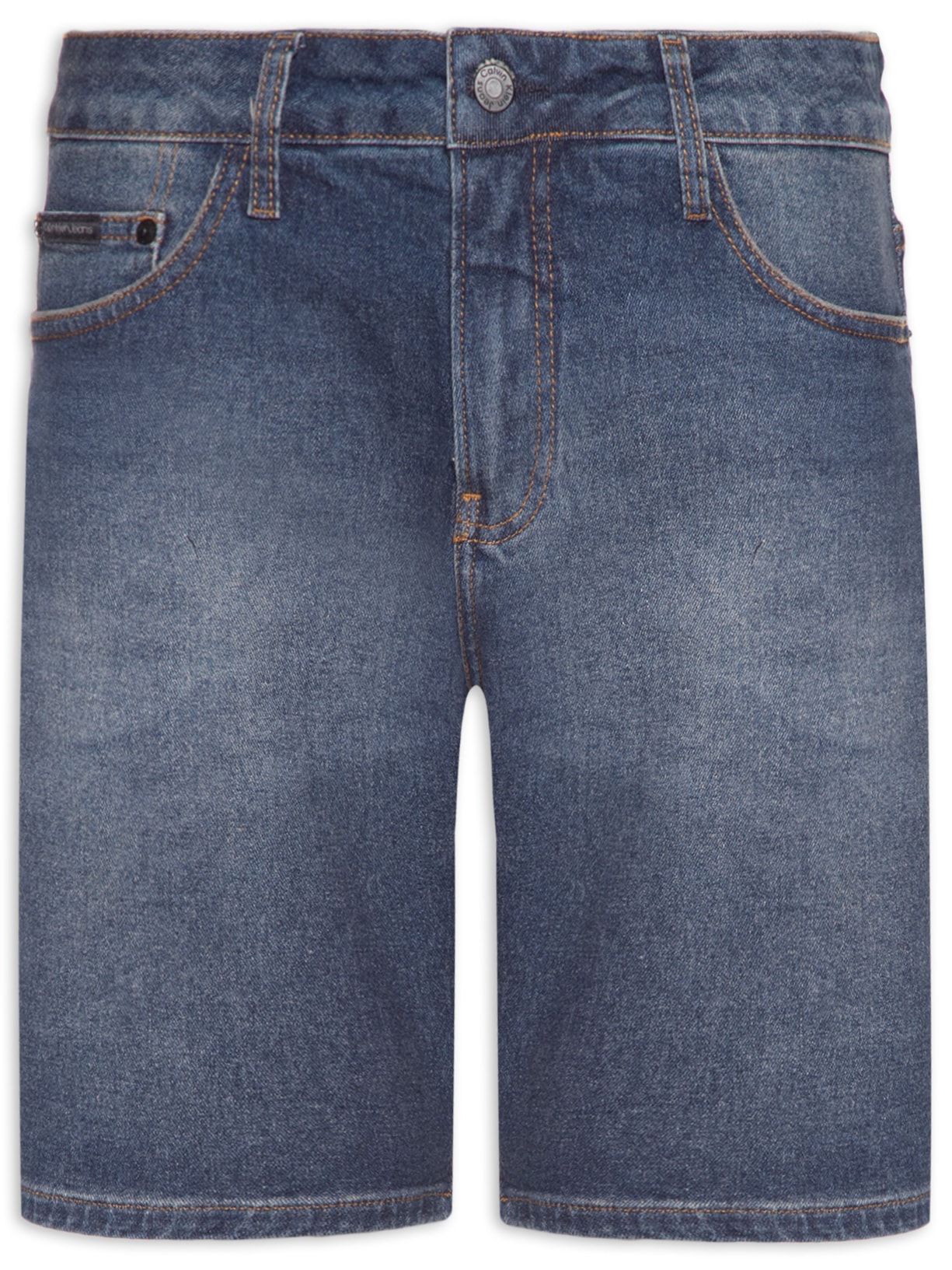 Bermuda Masculina Jeans Carnaby 9' 5 Pockets - Azul