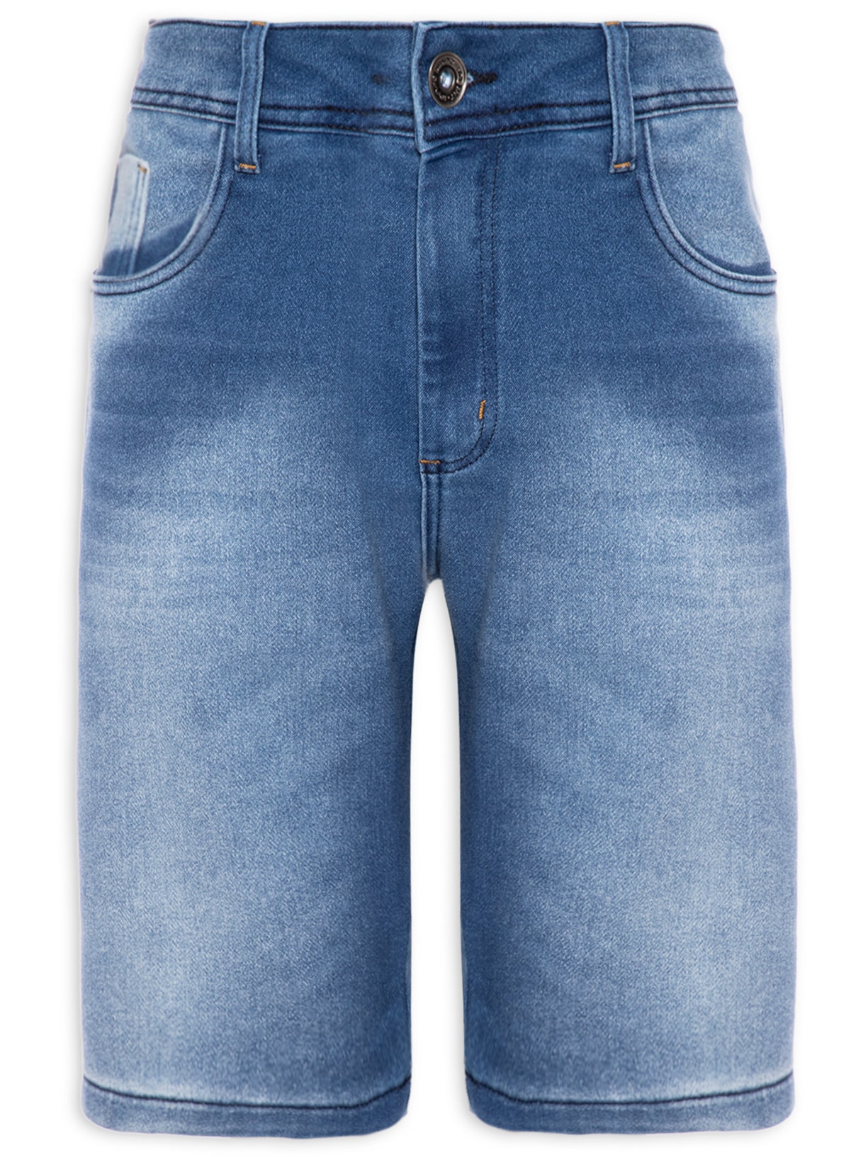 Bermuda Masculina Jeans Classic U2 - Azul