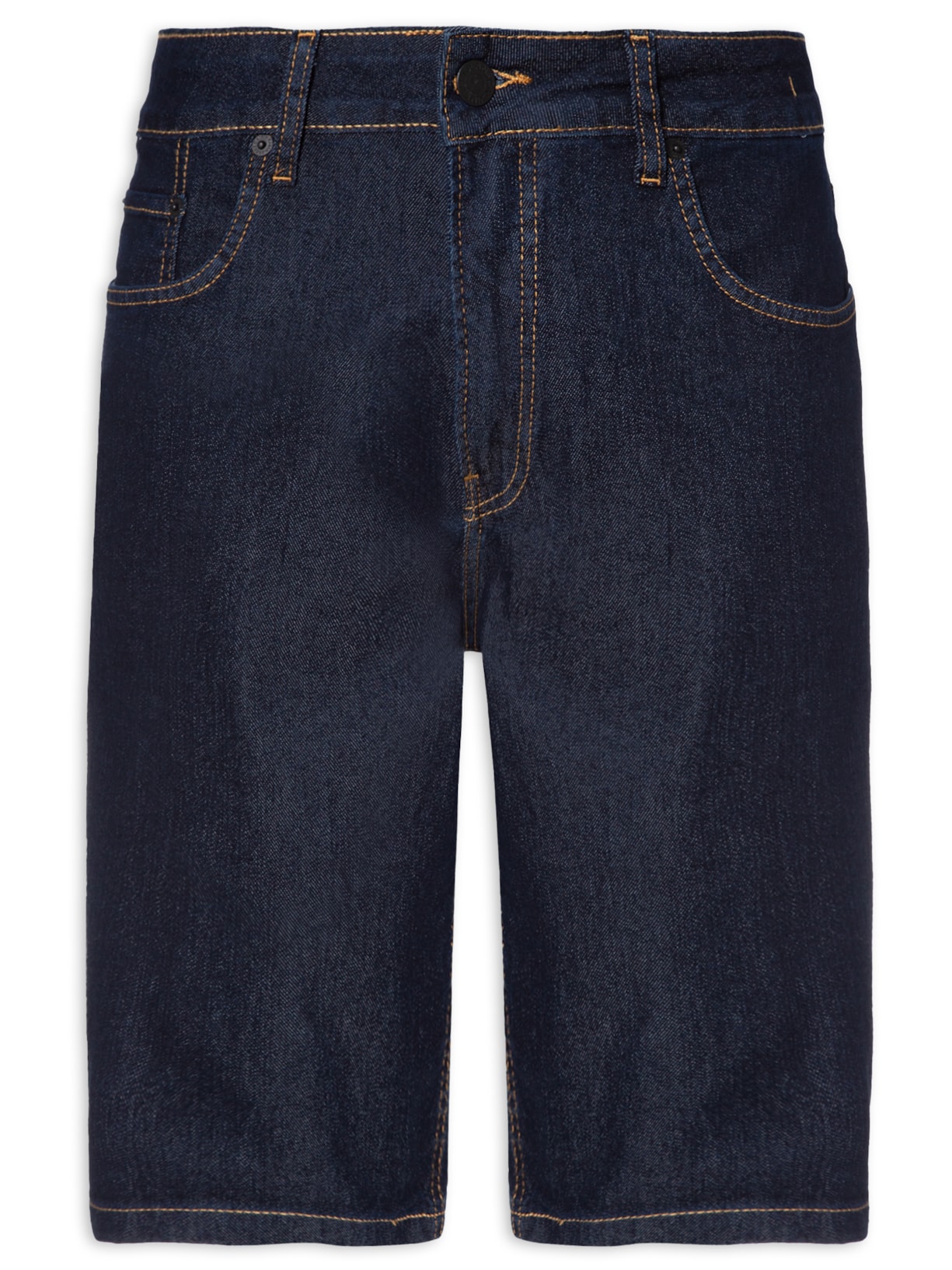 Bermuda Masculina Jeans Five Pockets - Azul