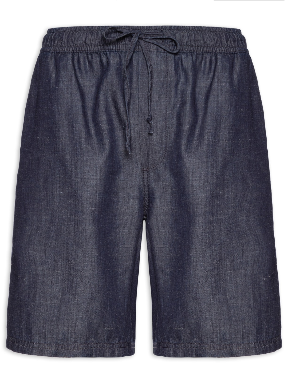 Bermuda Masculina Jeans Linho St Barths Azul Forum