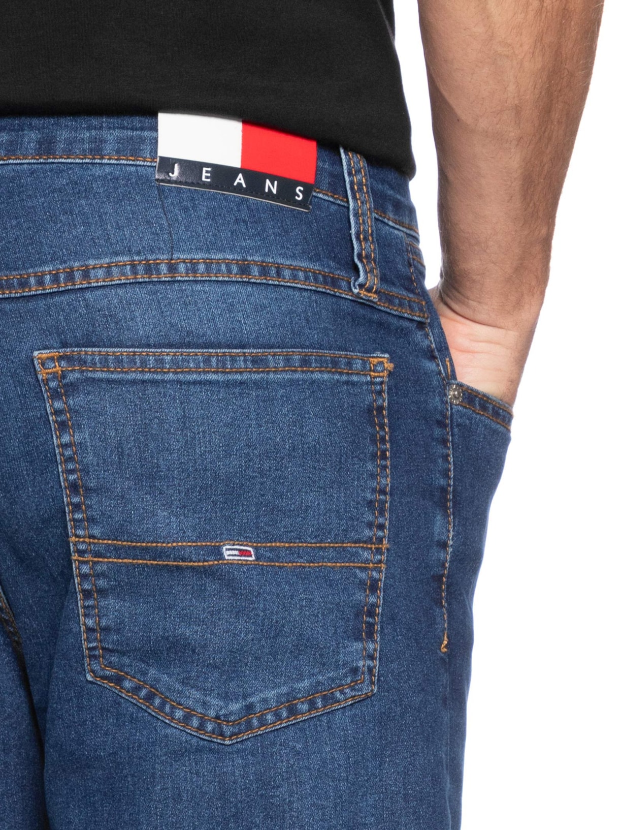 Bermuda Masculina Jeans Ronnie Bio152 Azul Tommy Jeans