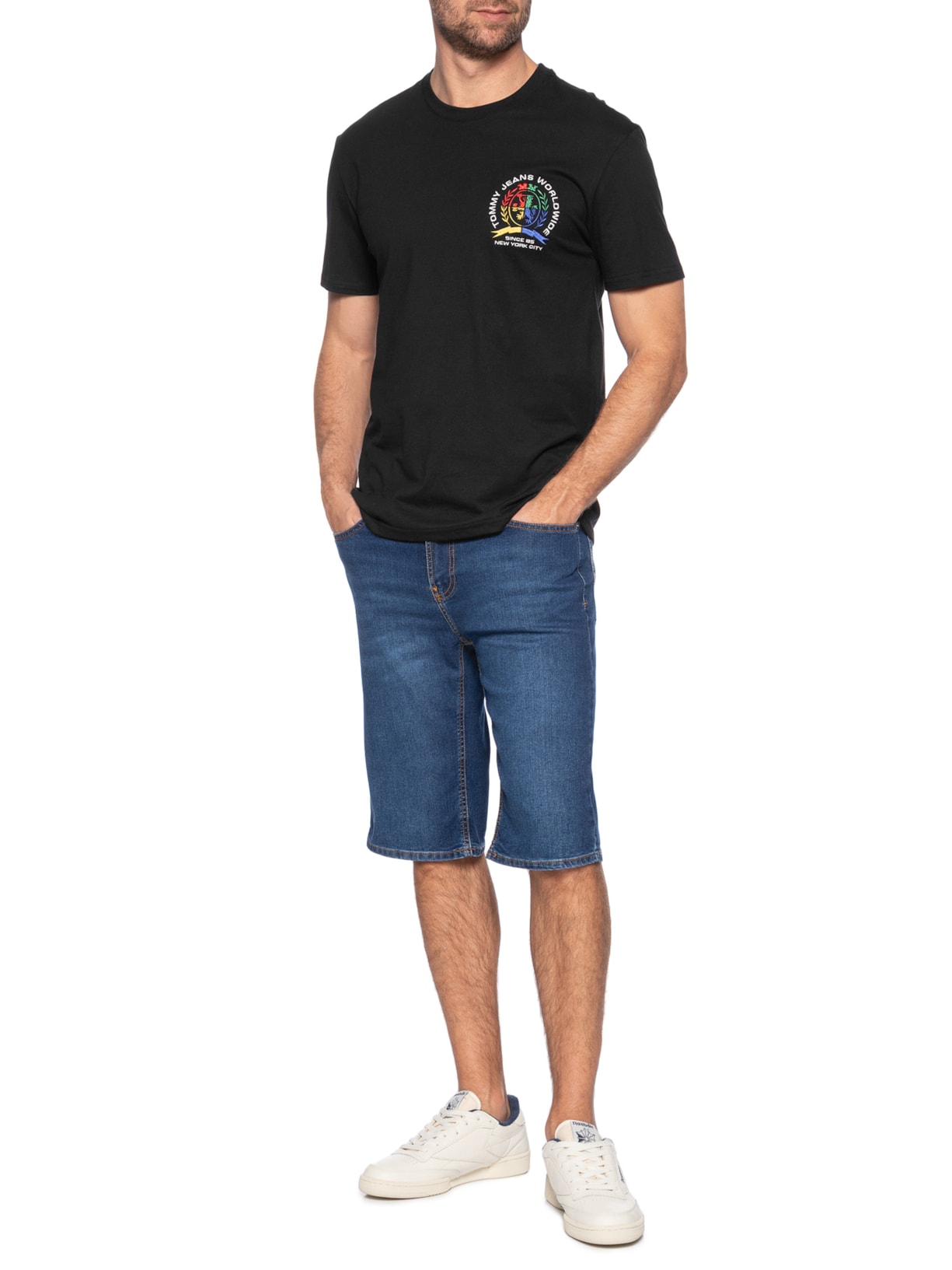 Bermuda Masculina Jeans Ronnie Bio152 Azul Tommy Jeans