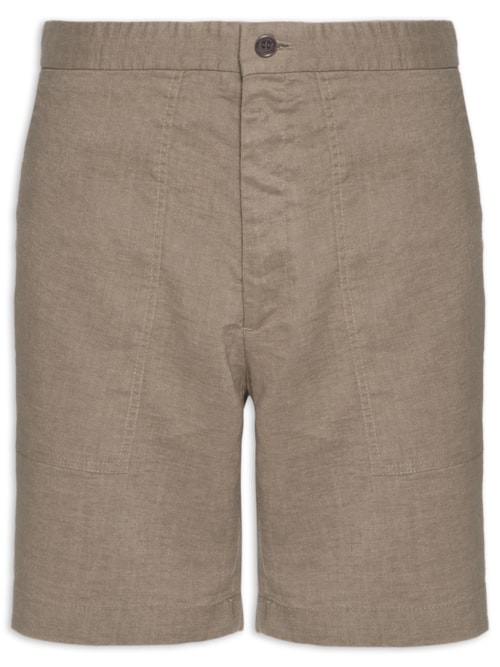 Bermuda Masculina Li Bolso - Marrom