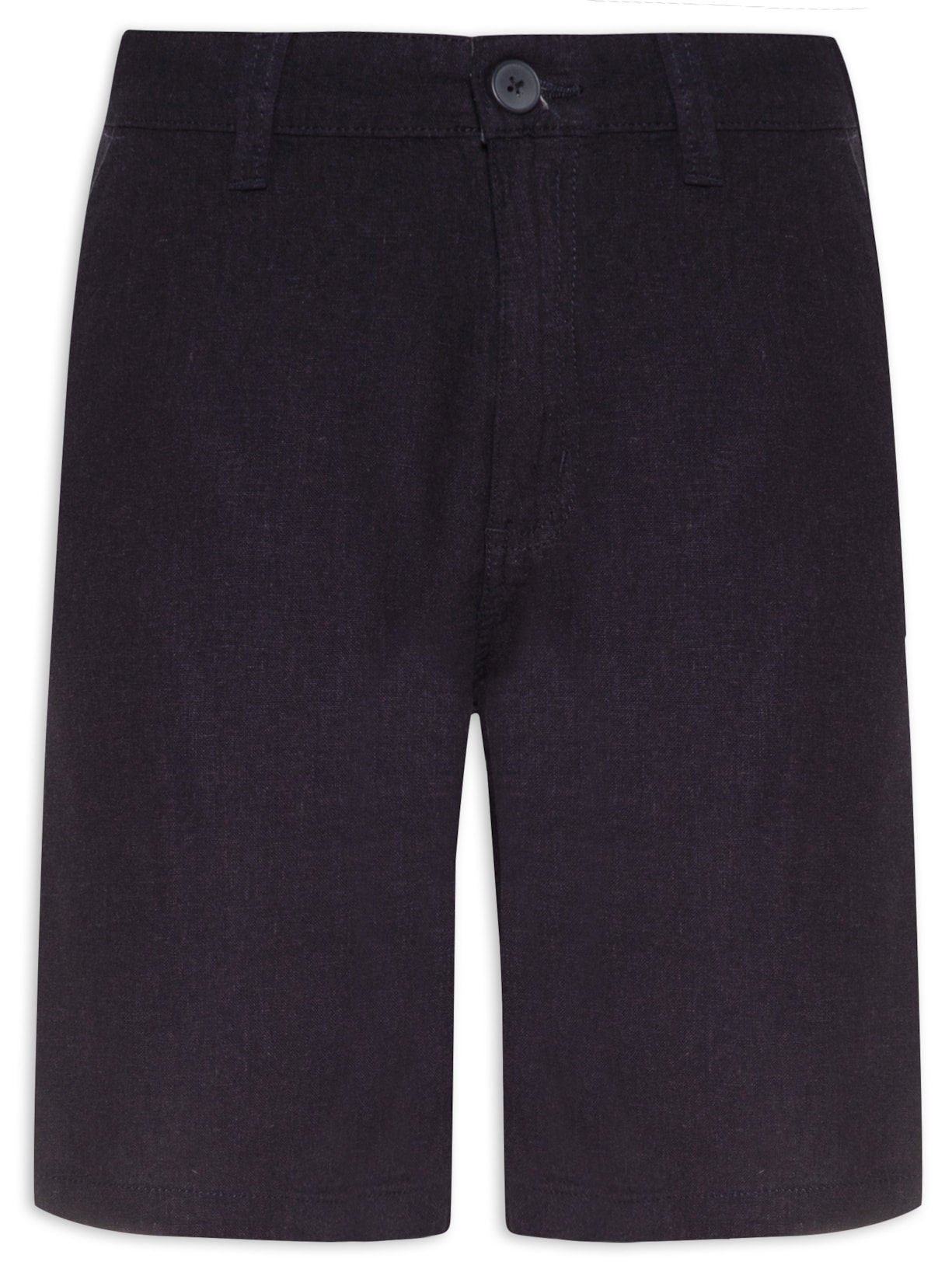 Bermuda Masculina Linho - Azul