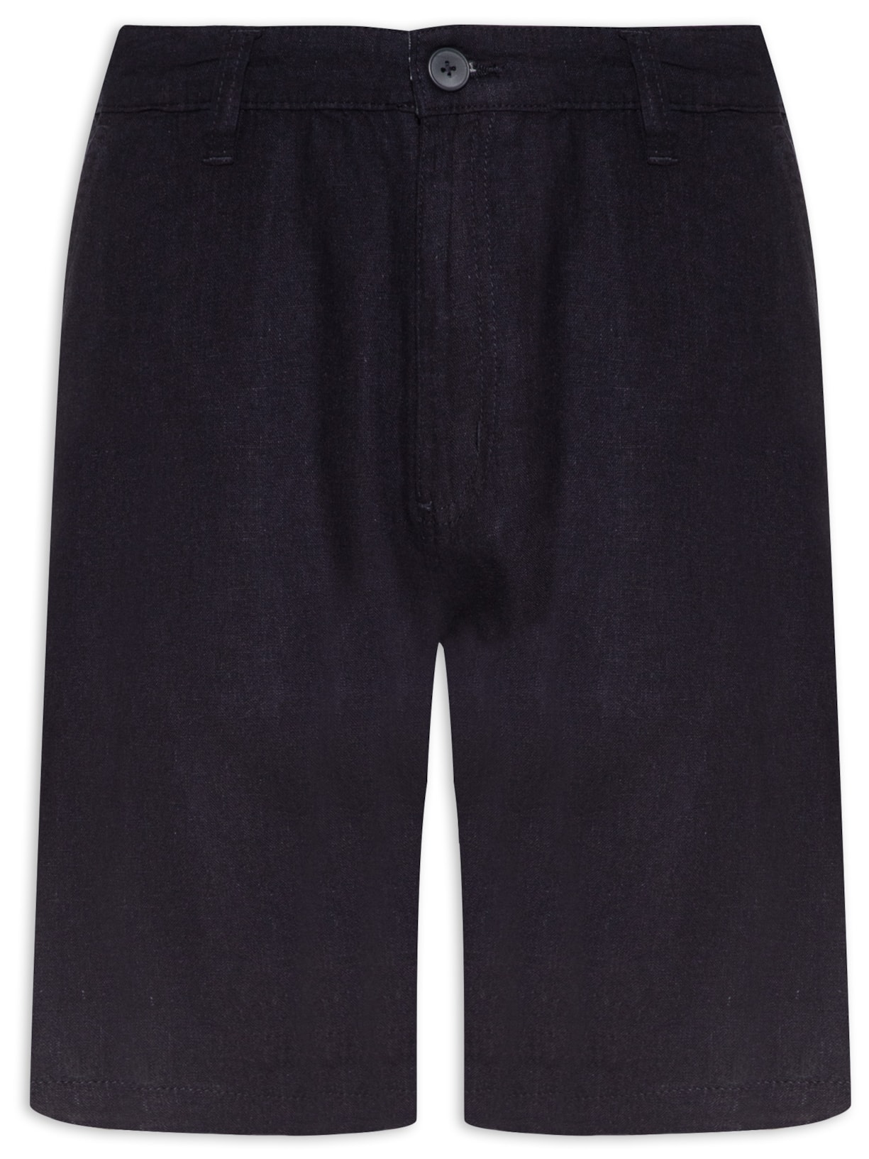 Bermuda Masculina Linho - Azul