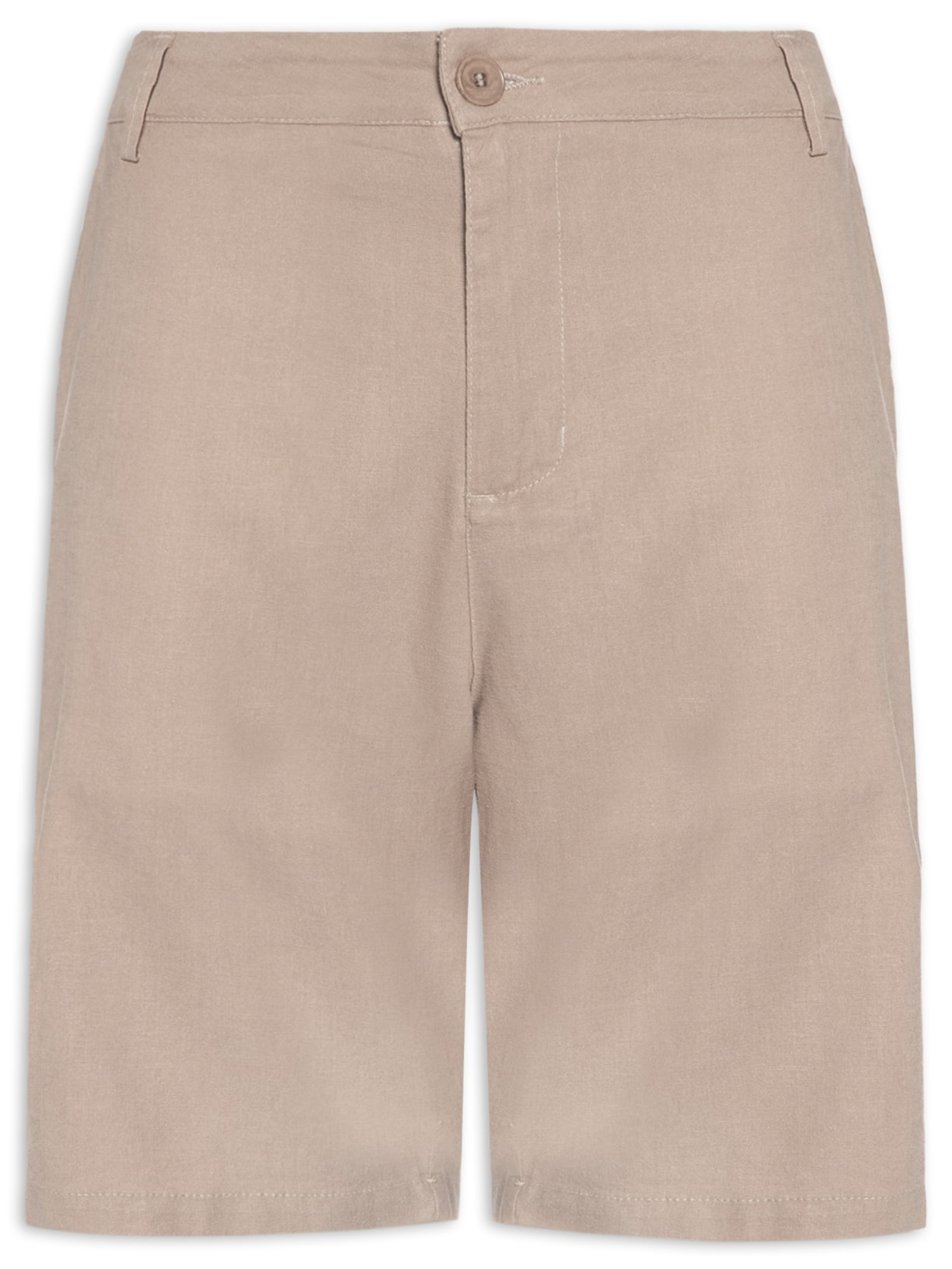 Bermuda Masculina Linho Basic Linen Bege Osklen
