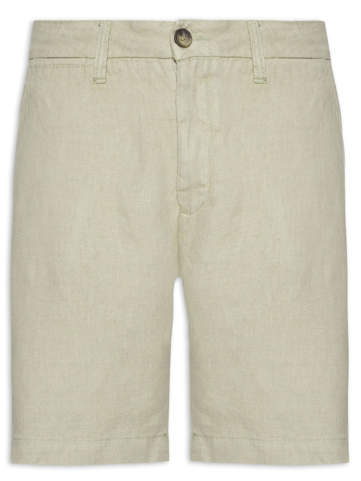 Bermuda Masculina Linho - Bege
