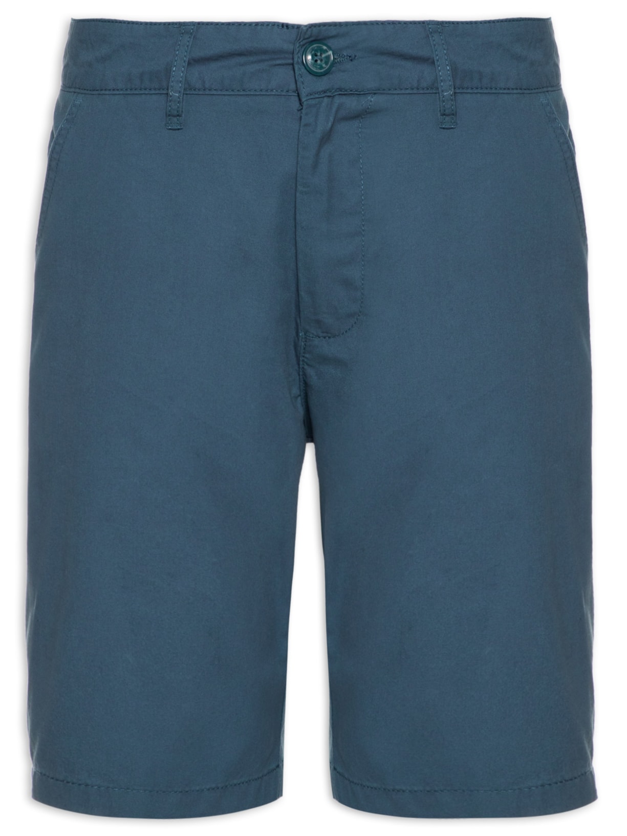 Bermuda Masculina Lisa - Azul