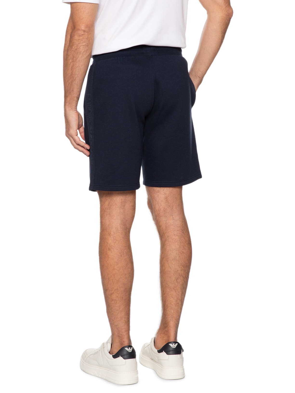 Bermuda Masculina Lisa Azul Emporio Armani Bodywear