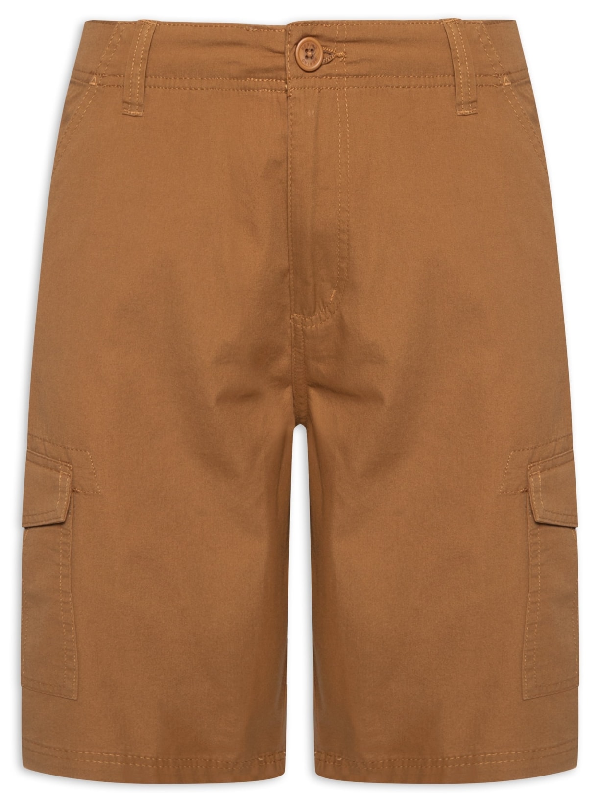 Bermuda Masculina Lisa - Marrom