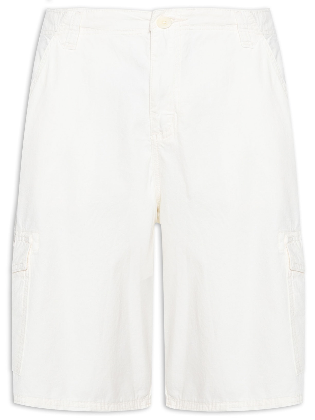 Bermuda Masculina Lisa - Off White