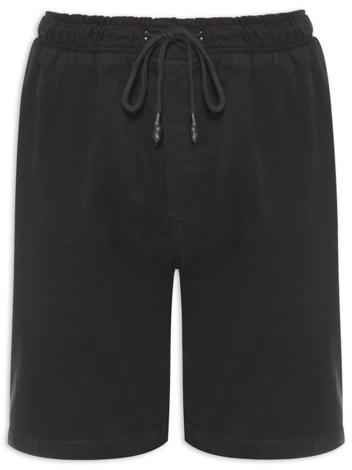Bermuda Masculina Lisa - Preto
