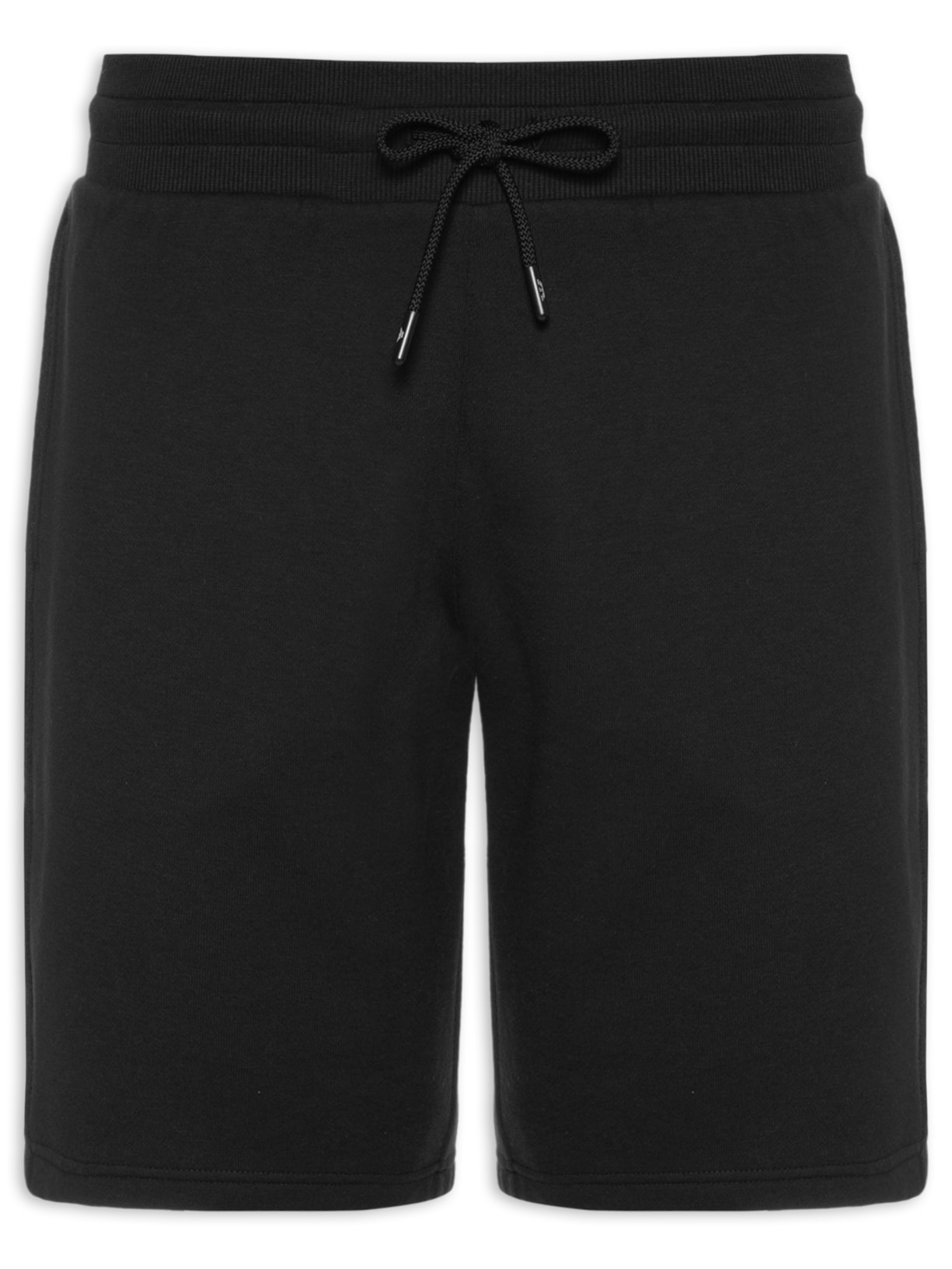 Bermuda Masculina Lisa - Preto