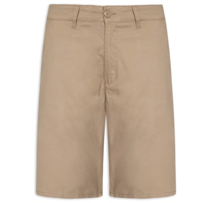 Bermuda Masculina Lisa Sarja - Bege