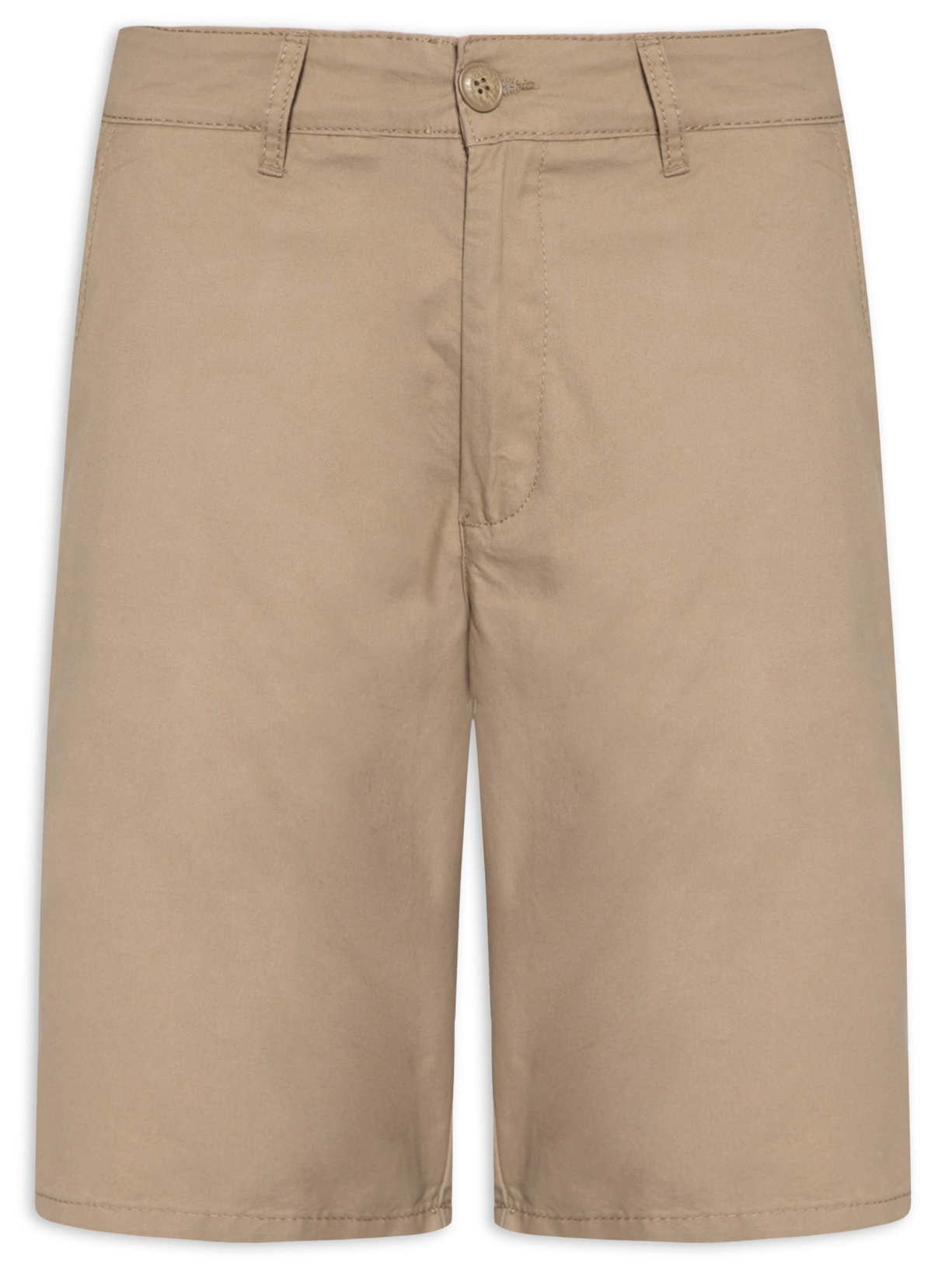 Bermuda Masculina Lisa Sarja - Bege