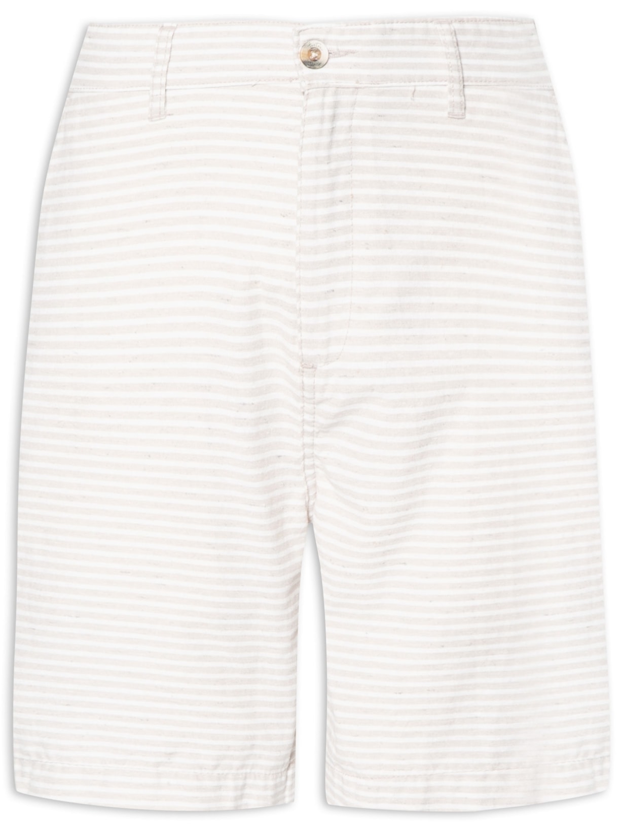 Bermuda Masculina Listra Color - Bege