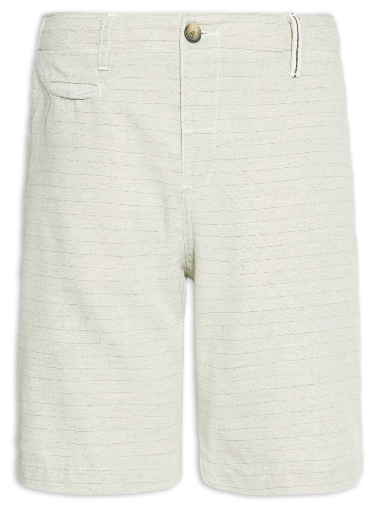 Bermuda Masculina Listra Fina - Bege