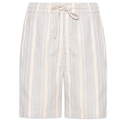 Bermuda Masculina Listra Náutico - Bege
