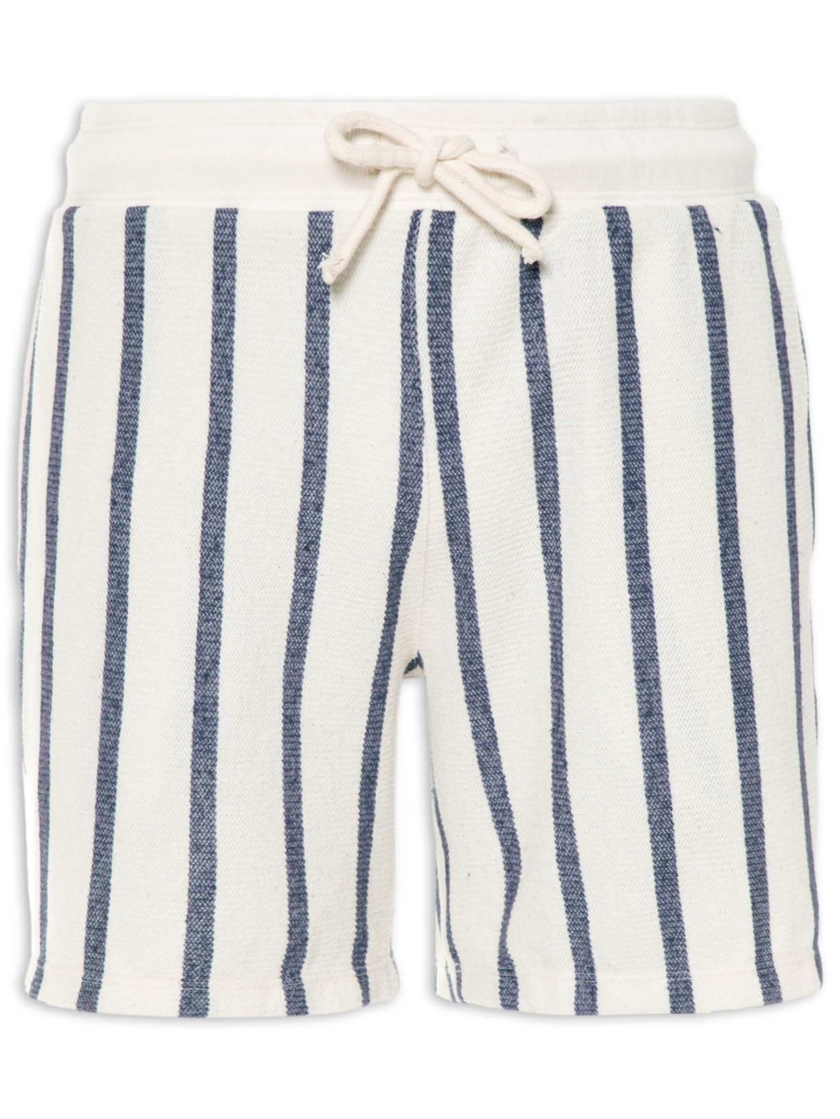 Bermuda Masculina Listrada - Off White