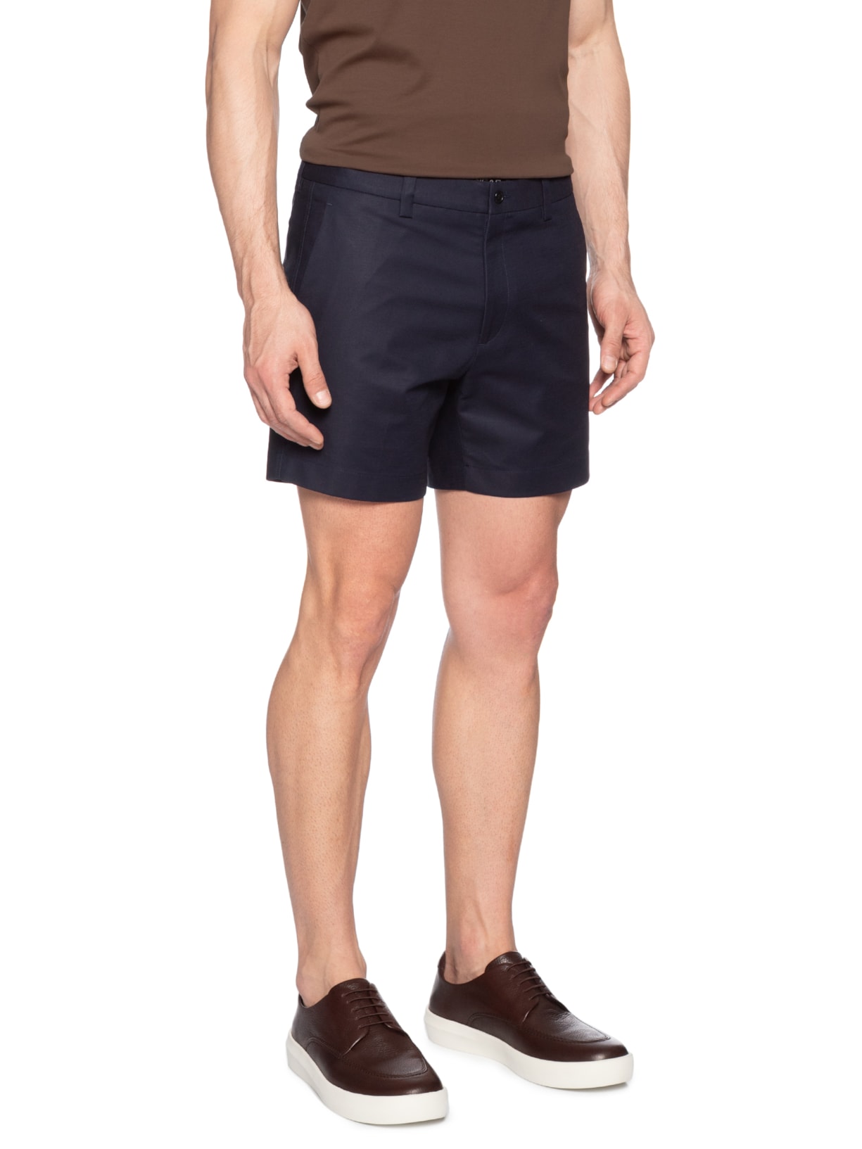 Bermuda Masculina Live Algodão Italiano Azul Ricardo Almeida