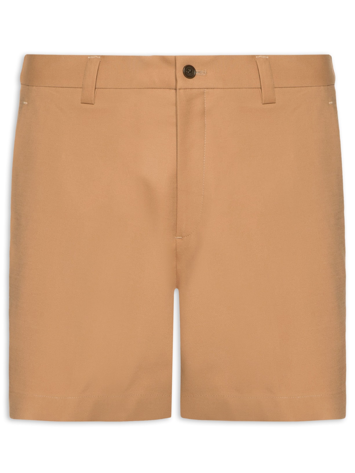 Bermuda Masculina Live Algodão Italiano Bege Ricardo Almeida