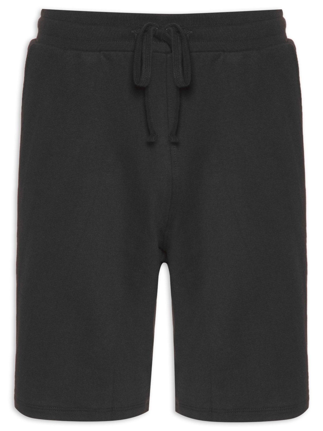 Bermuda Masculina Logo Básico - Preto