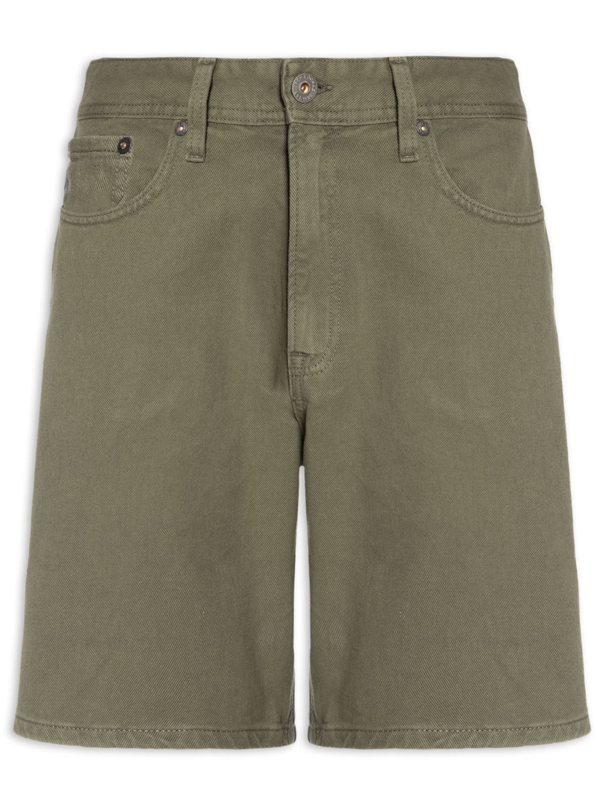 Bermuda Masculina Loose Fit 5 Pockets - Verde