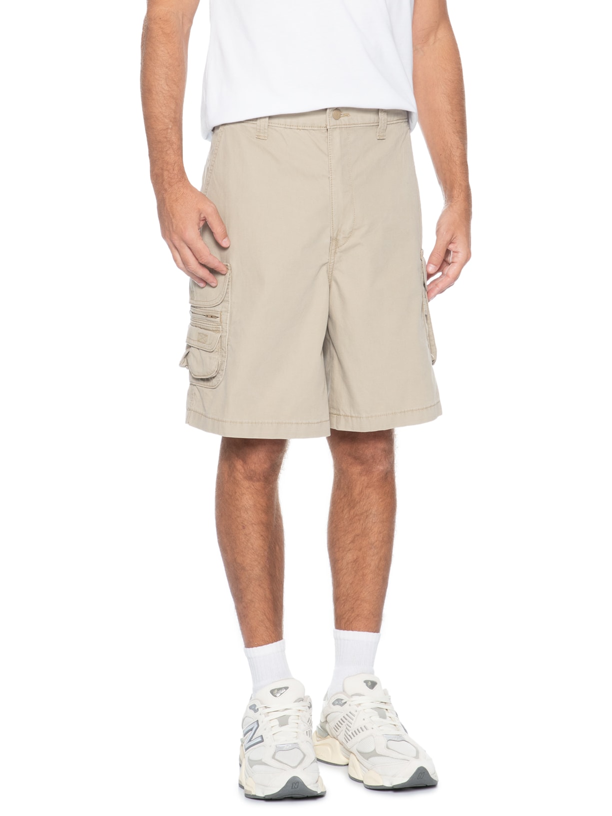 Bermuda Masculina Loose Fit Fishing Cargo Bege Levi's