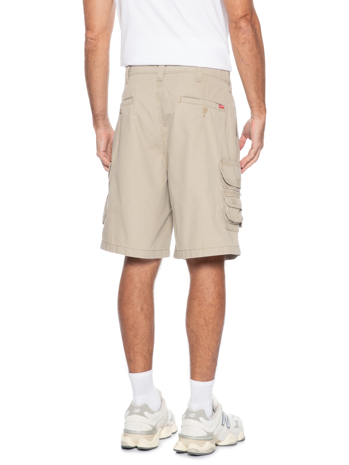 Bermuda Masculina Loose Fit Fishing Cargo Bege Levi's