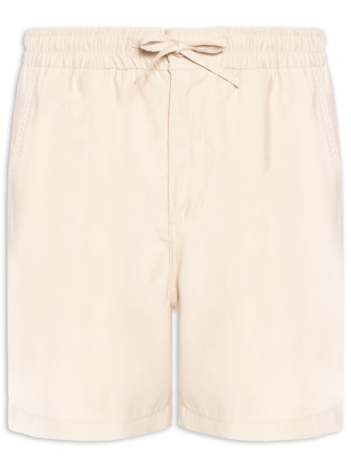Bermuda Masculina Lyocell Stoned - Bege