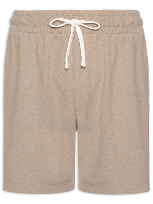 Bermuda Masculina Malha Eco - Marrom