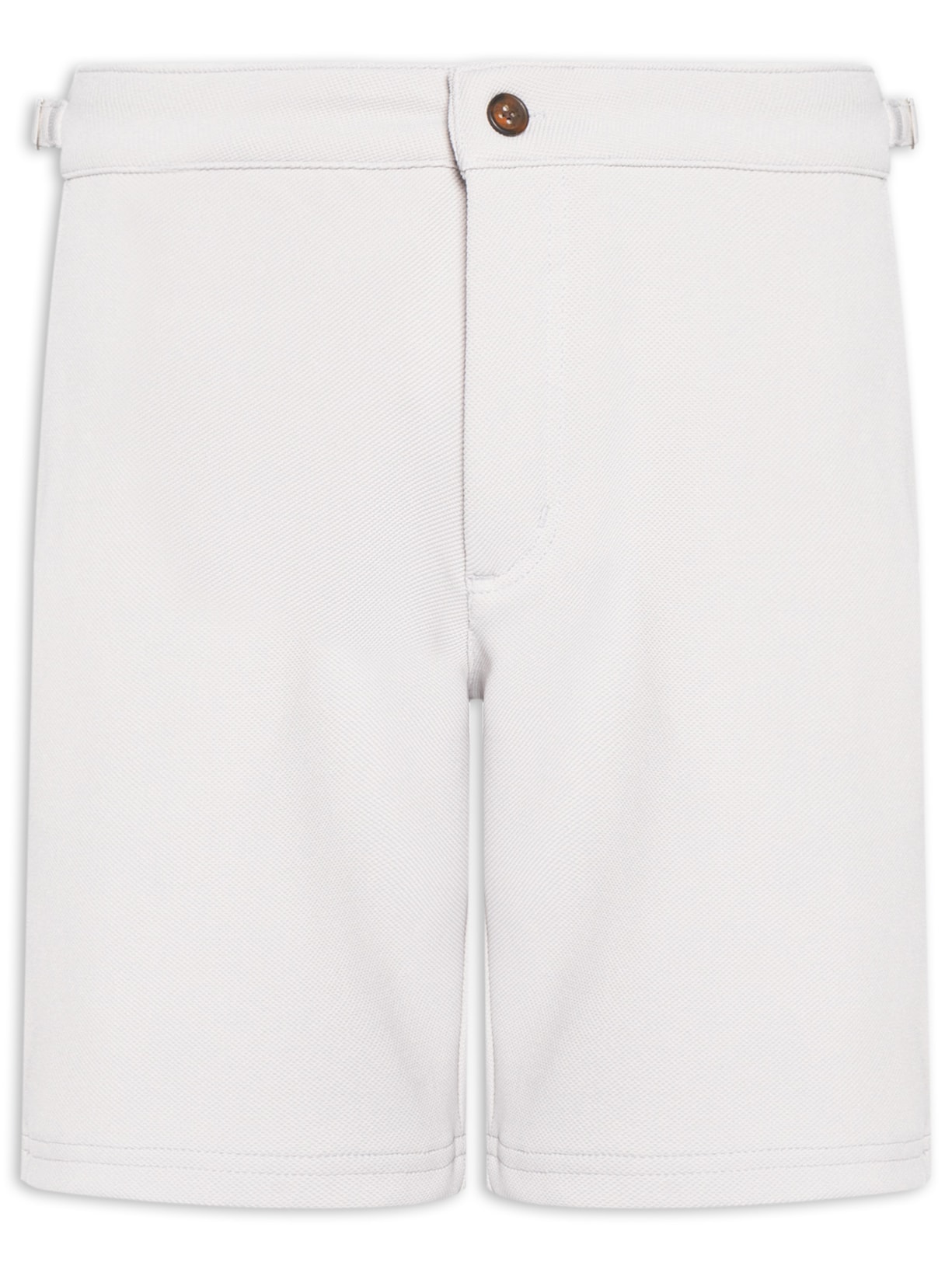 Bermuda Masculina Malha Fivela Lateral Cinza Sergio K