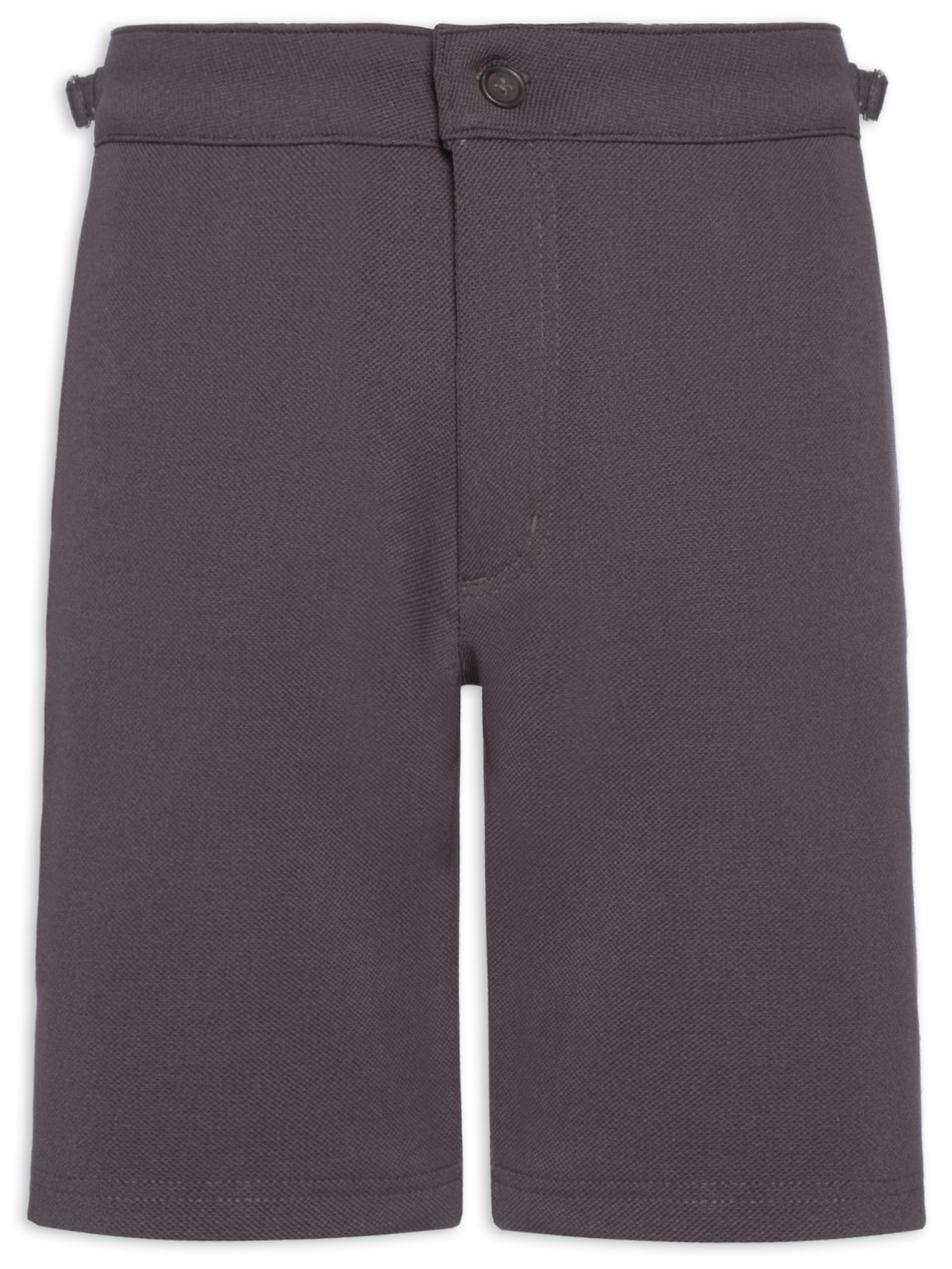 Bermuda Masculina Malha Fivela Lateral Marrom Sergio K