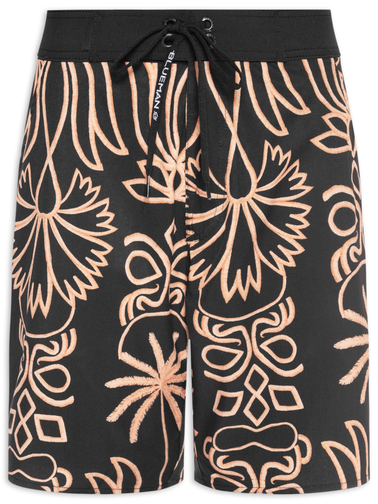 Bermuda Masculina Máxi Aina - Preto