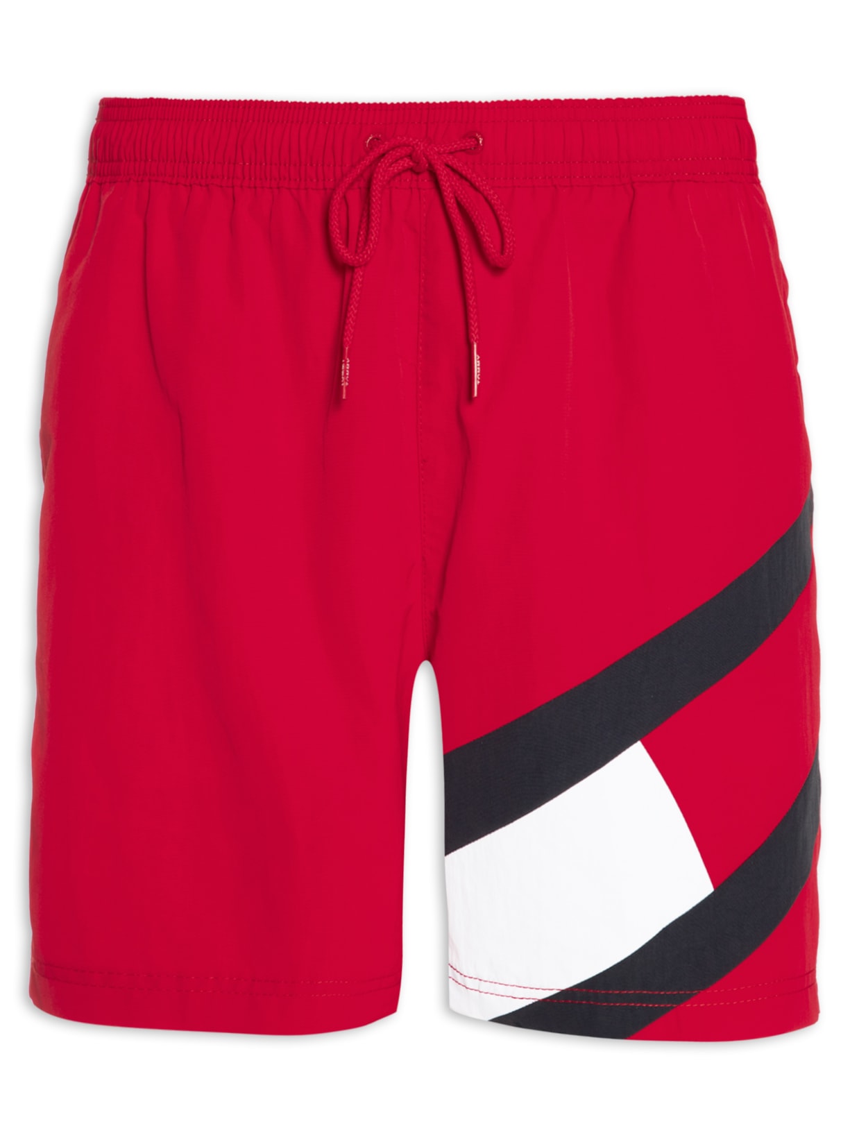 Bermuda Masculina Medium Drawstring - Vermelho