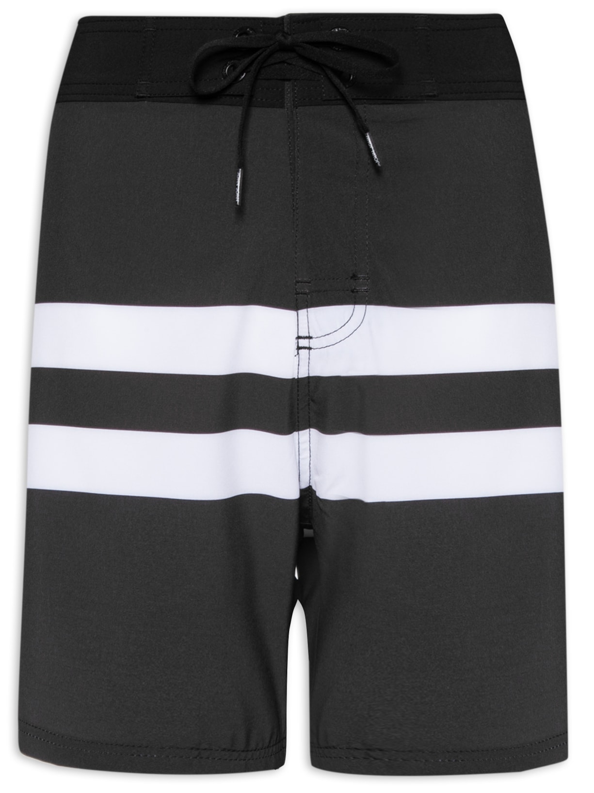 Bermuda Masculina Midi Believer - Preto