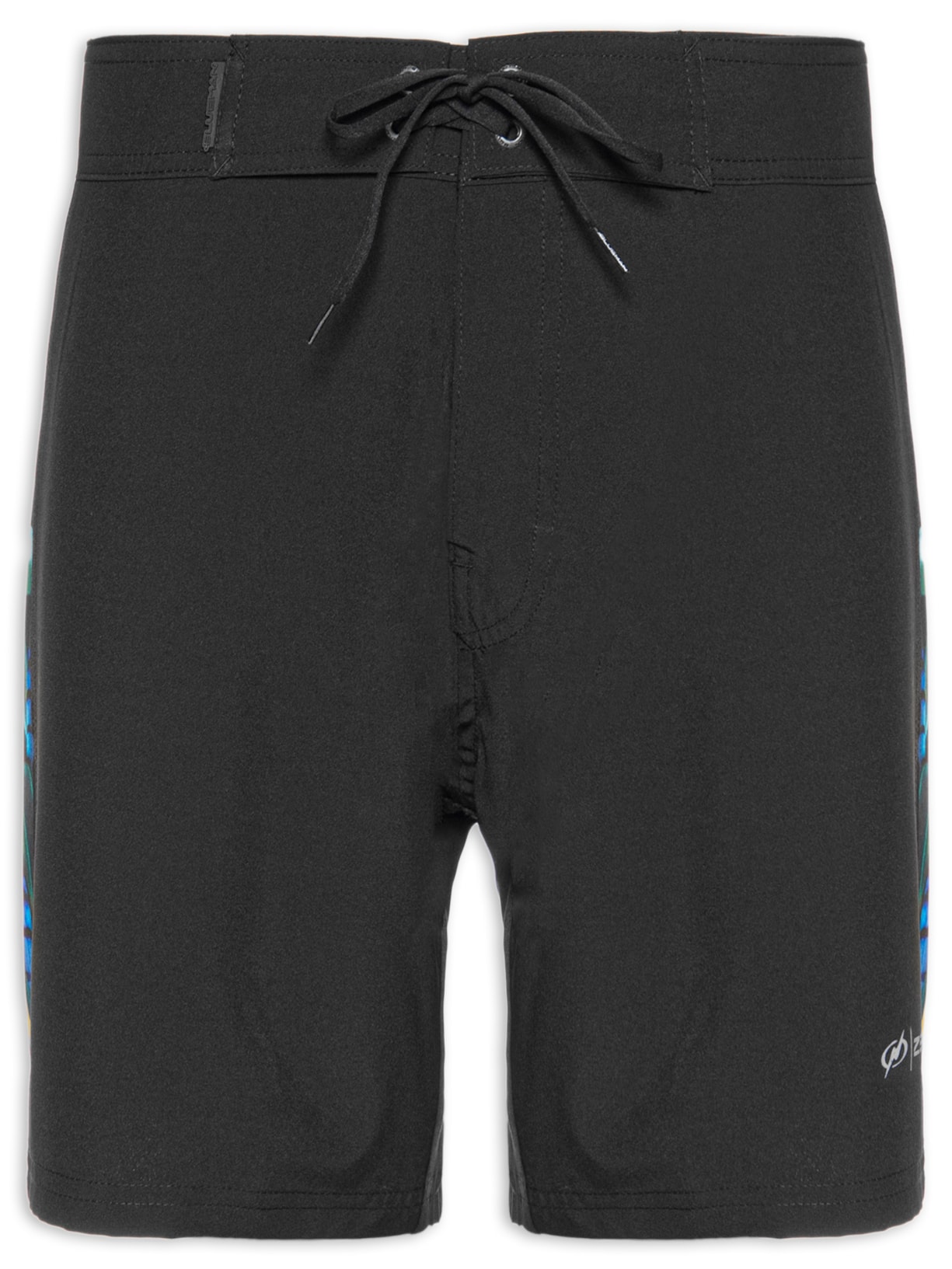 Bermuda Masculina Midi Zez Fauna - Preto