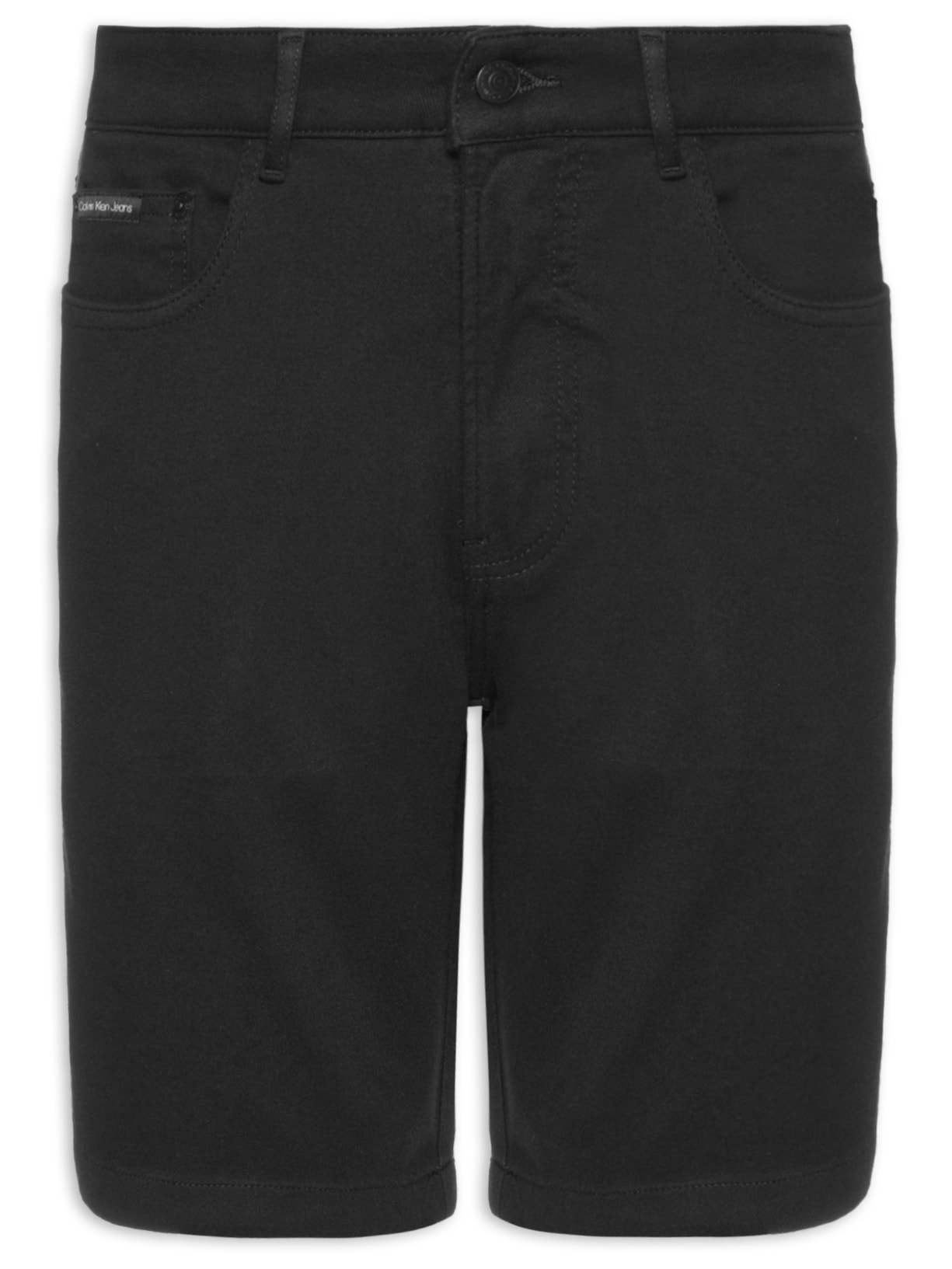 Bermuda Masculina Moletom 5 Pockets Preto Calvin Klein Jeans