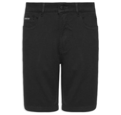 Bermuda Masculina Moletom 5 Pockets - Preto