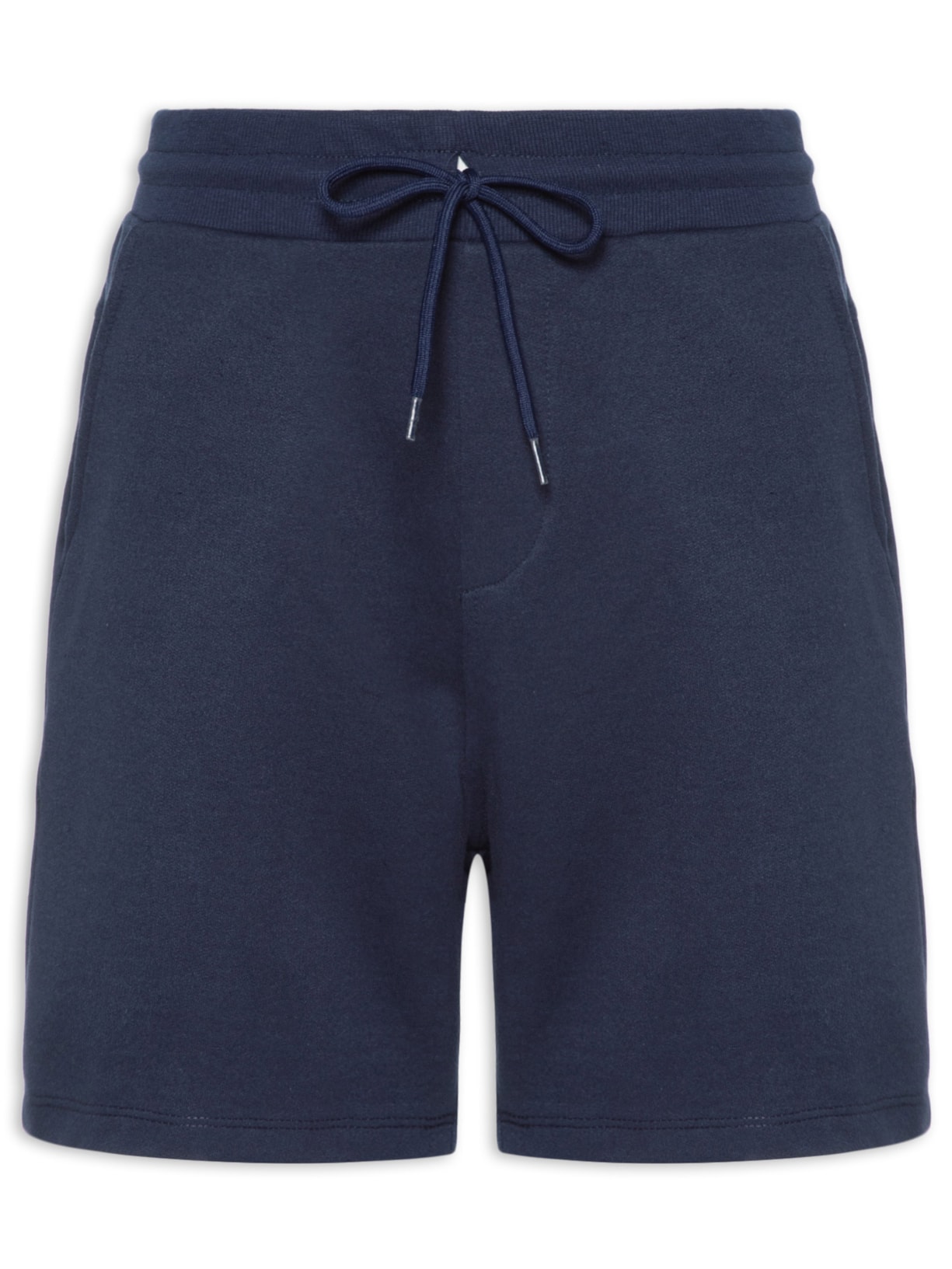 Bermuda Masculina Moletom Azul Basiq Men